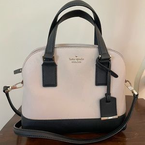 Kate Spade color blocked satchel crossbody bag